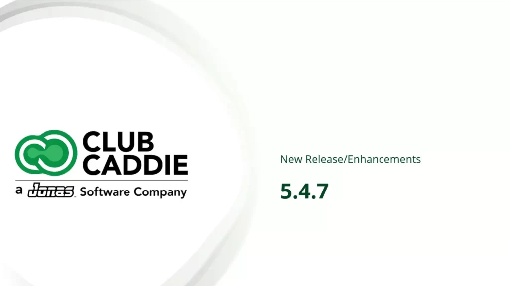 Club Caddie 5.4.7