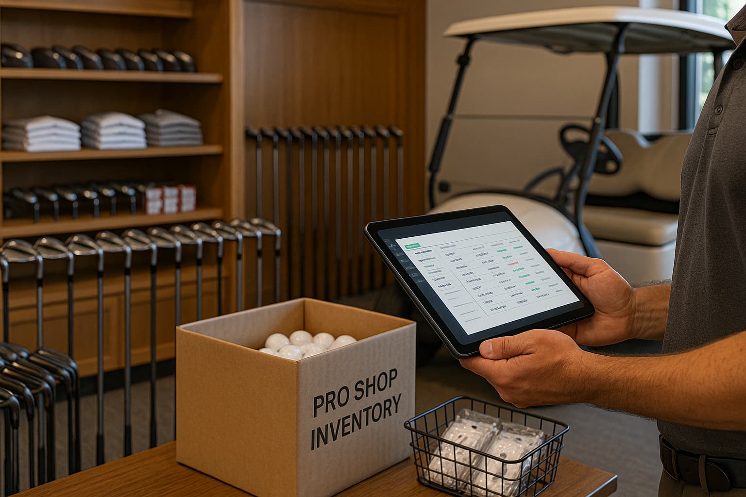 Streamlining Operations with Golf Inventory Management Software